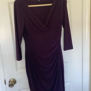 Gorgeous plum dress